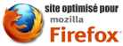 Site optimisé pour mozilla firefox